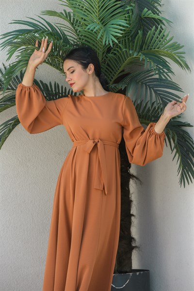Sofia Dress Orange