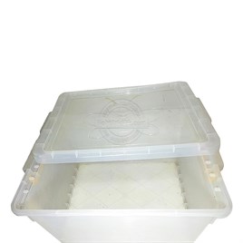 Bal Taşıma Sandığı Kutusu Kabı Şeffaf Plastik 8 Çerçevelik Bal Dinlendirme ve Paketleme