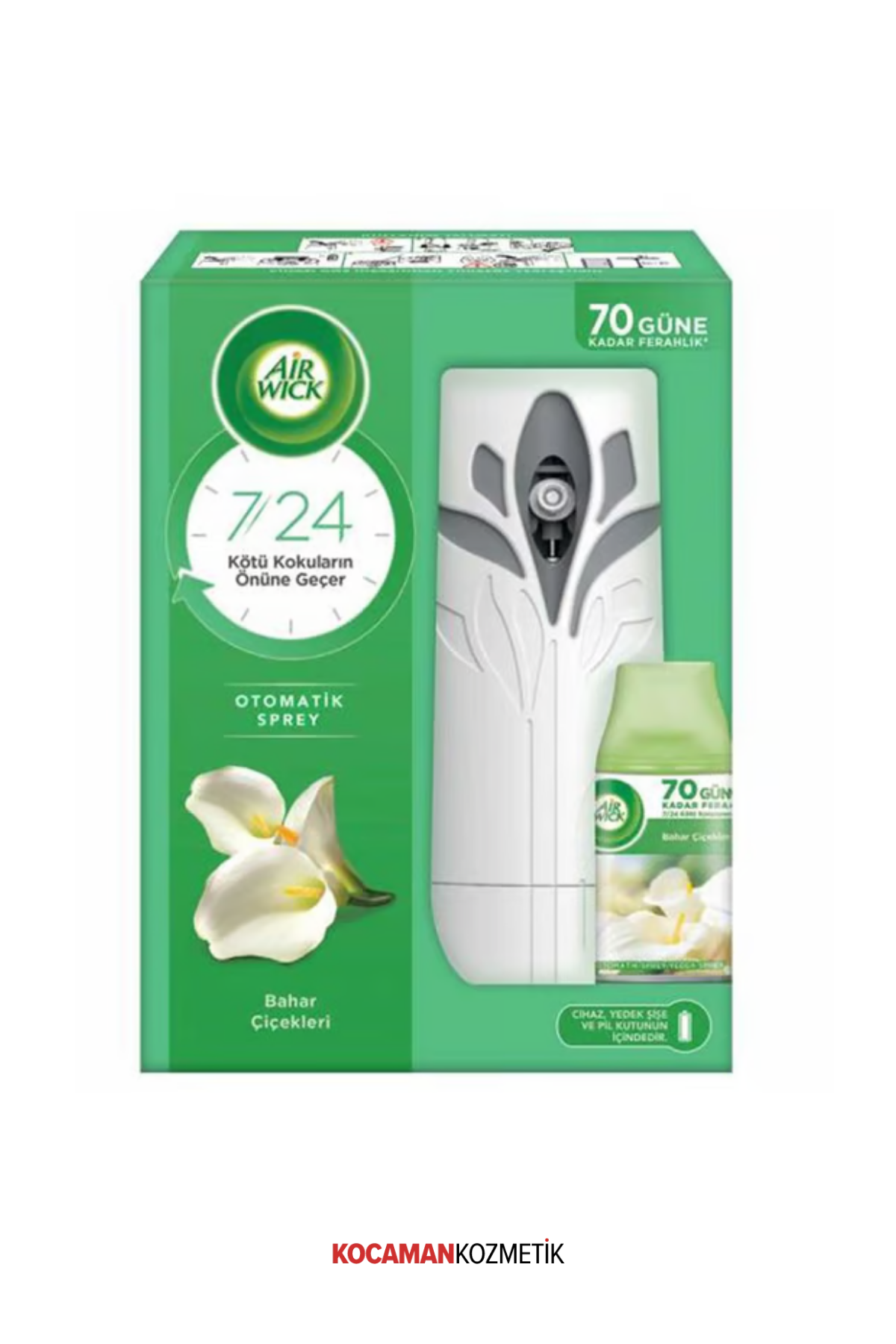 Air Wick Oda Kokusu Makine + Yedek Bahar ÇiçekleriAir Wick