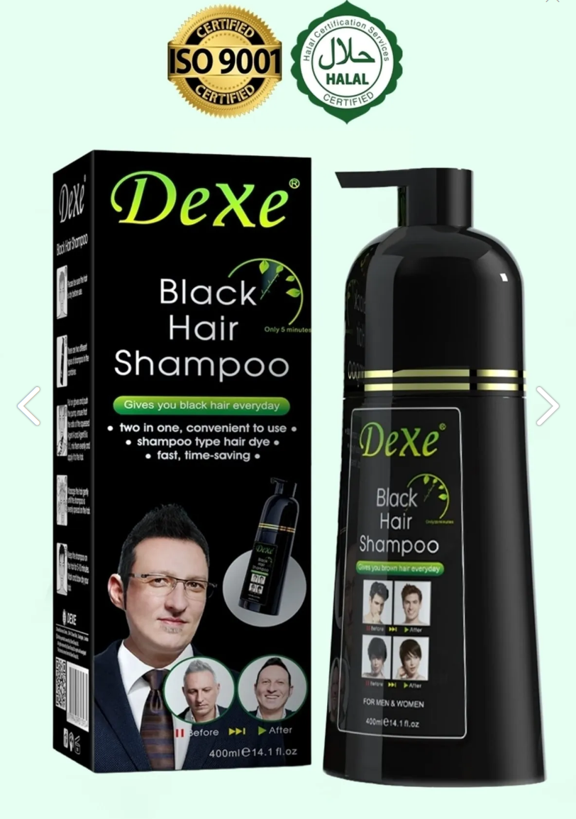 Dexe Siyah Şampuan Şişe 400 MlDexe