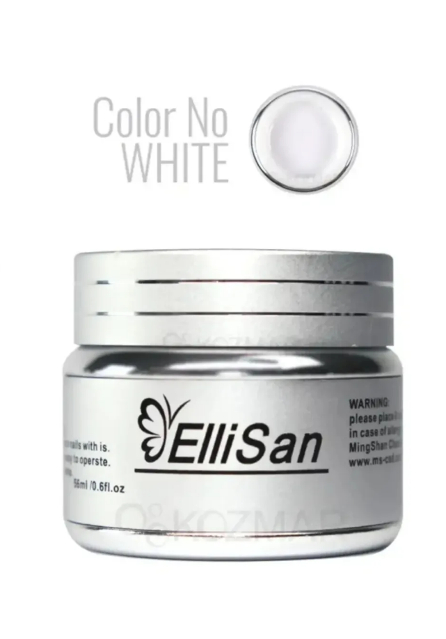Ellisan Protez Tırnak Jeli No: 020 Süt Beyazı 56 GrEllisan