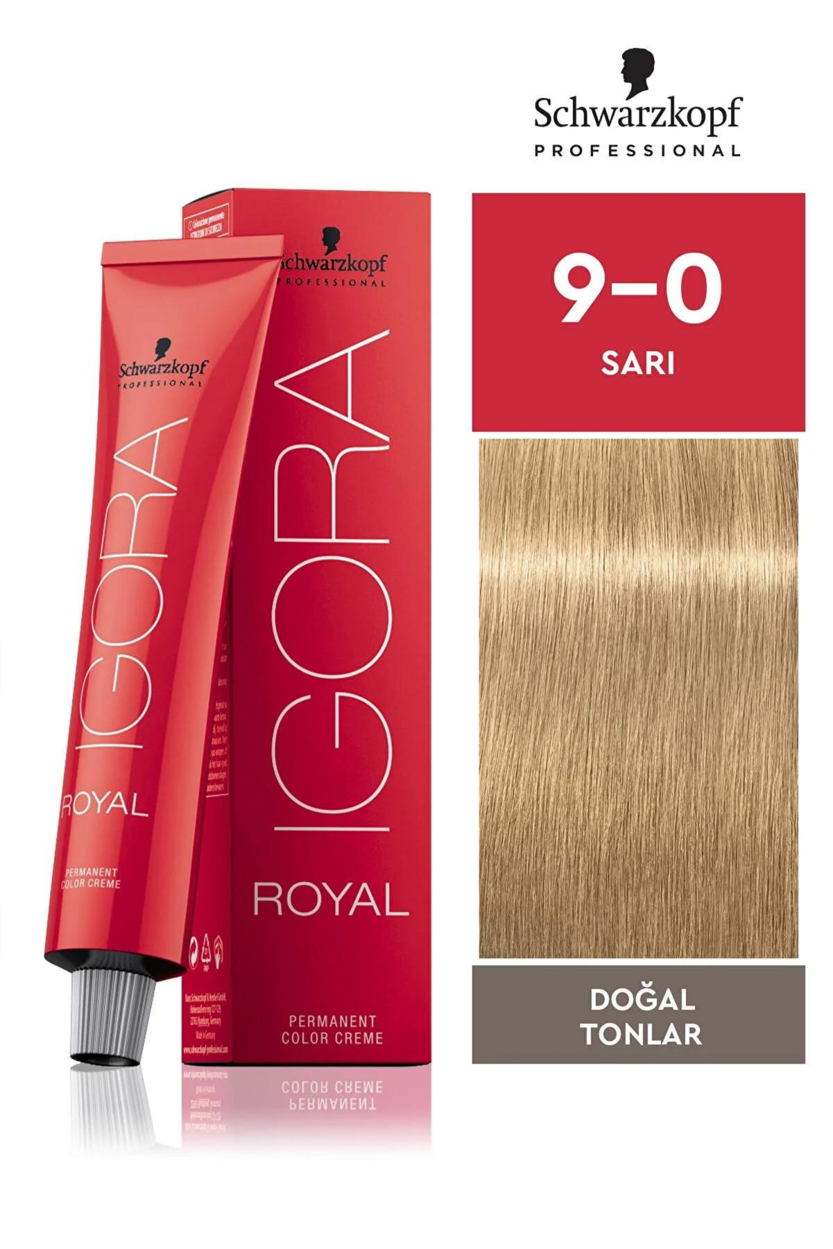 İgora Royal Saç Boyası 9.0 Sarı 60 Mlİgora