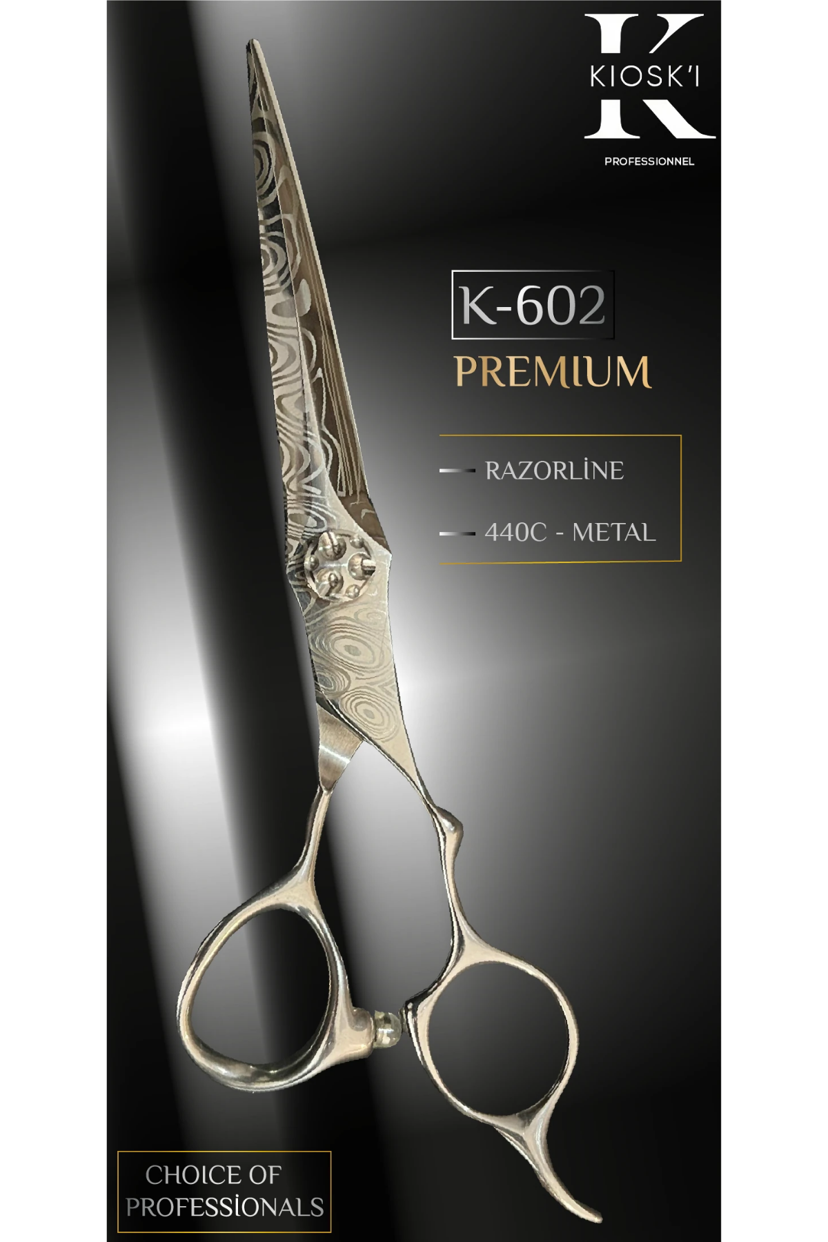 Kioski Premium Saç Kesim Makası K 602Kioski