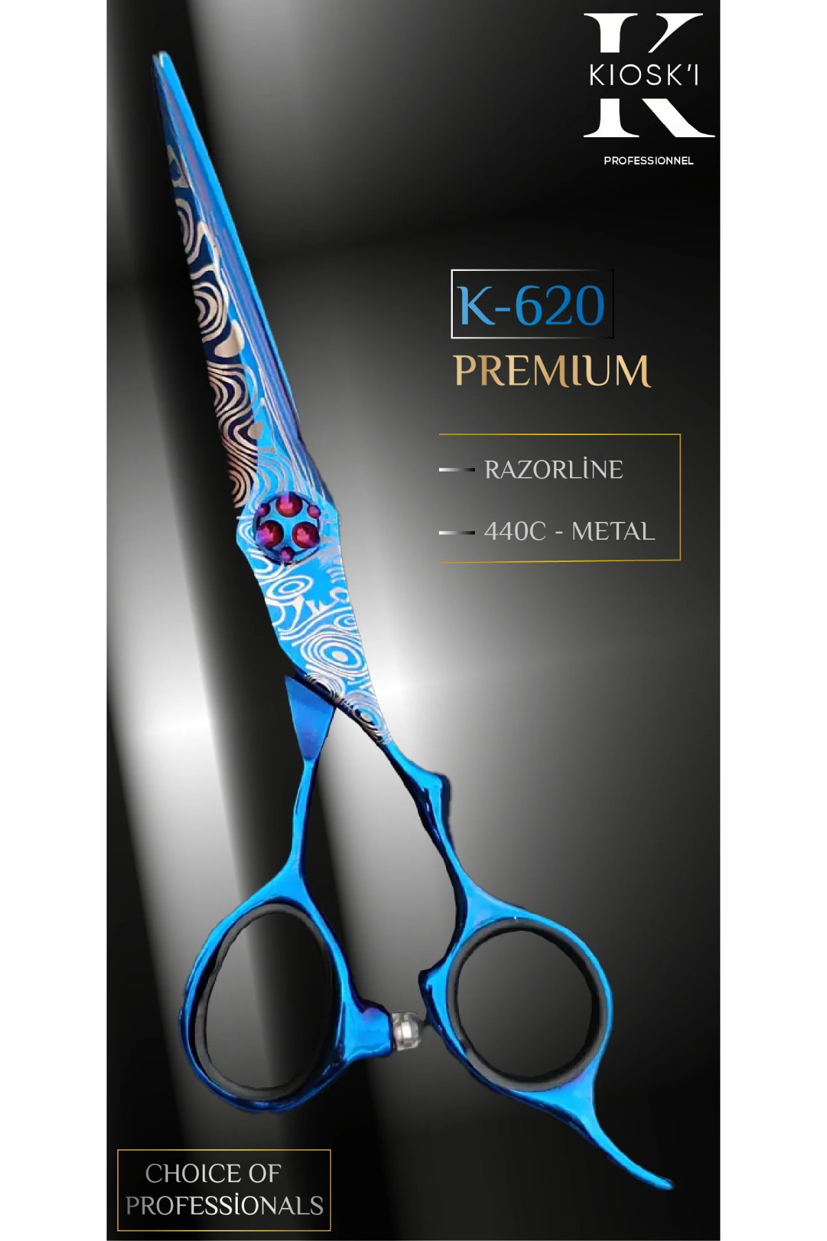 Kioski Premium Saç Kesim Makası K 620Kioski