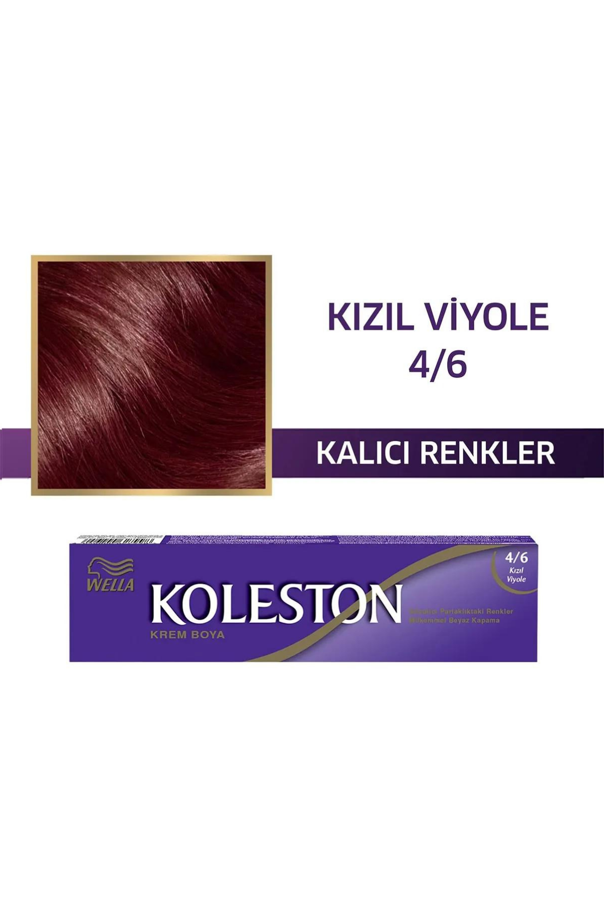 Koleston Tüp Boya 4.6 Kızıl ViyoleWella