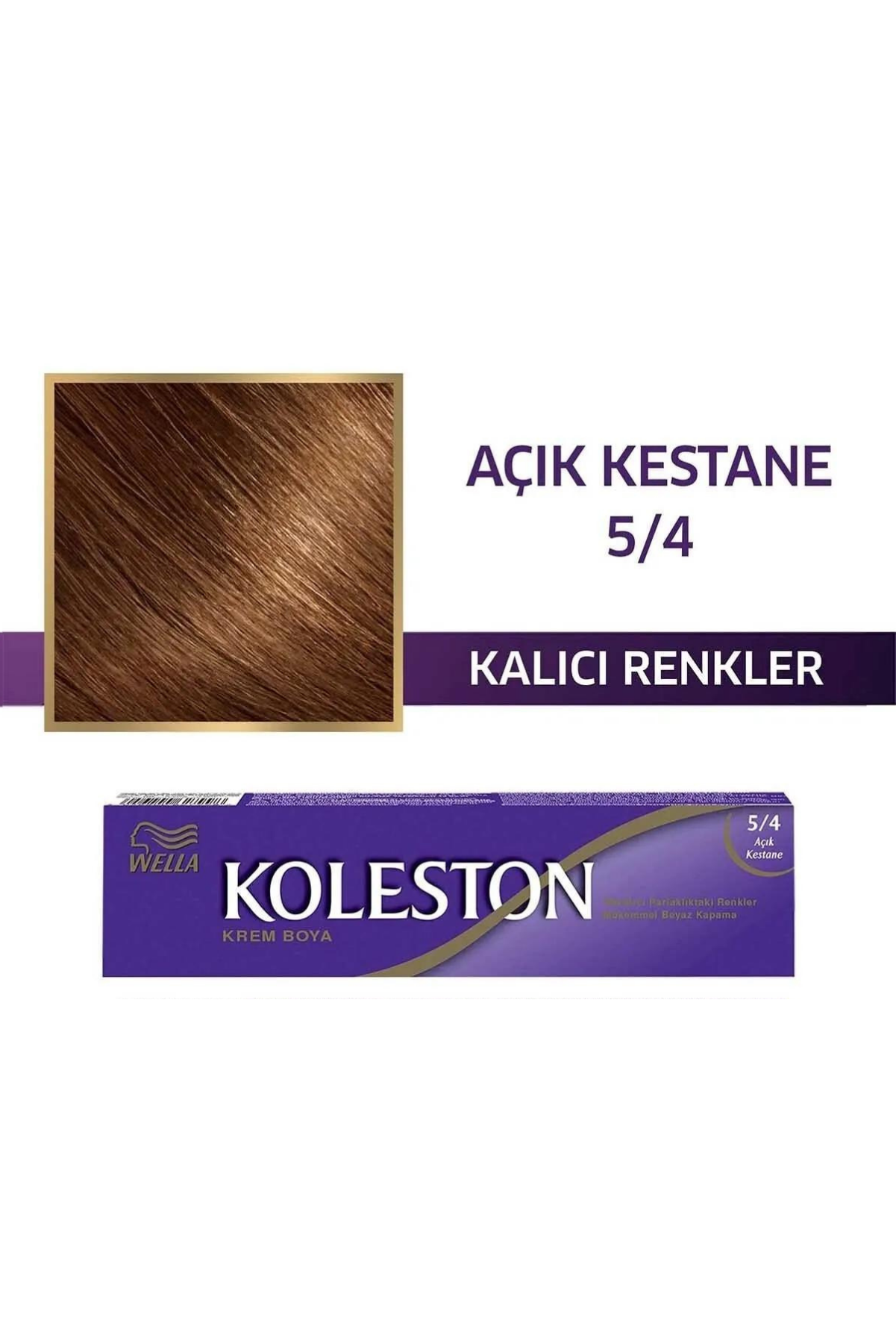 Koleston Tüp Boya 5.4 Açık KestaneWella
