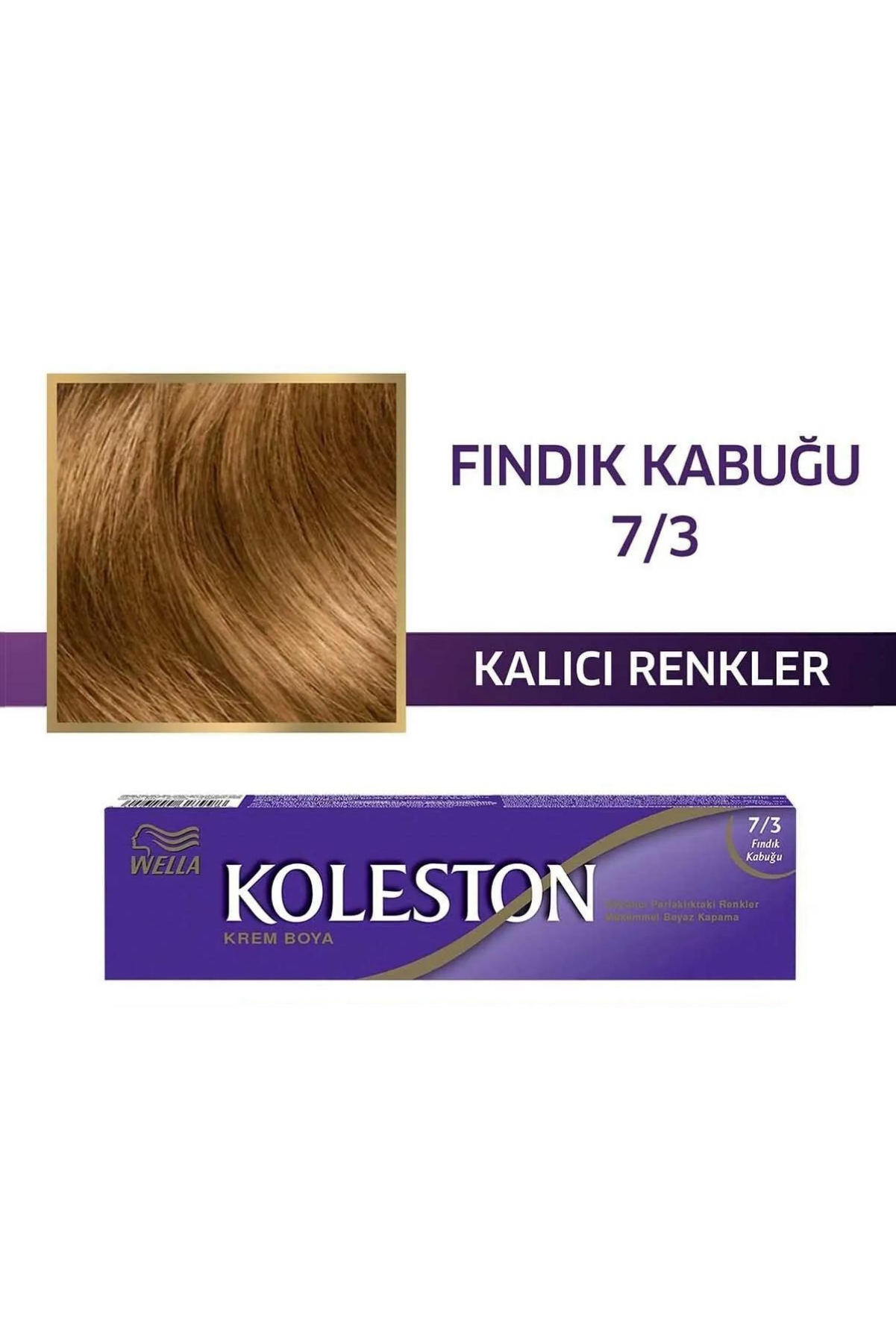 Koleston Tüp Boya 7.3 Fındık KabuğuWella