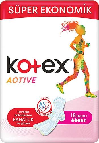 Kotex Active Quadro Ped Çeş.KOTEX