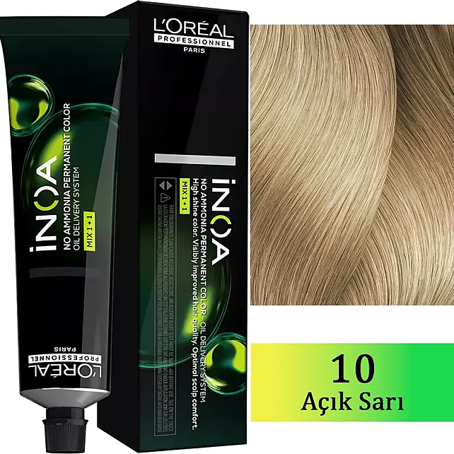 Loreal Inoa Amonyaksız Saç Boyası 10 60 gLoreal