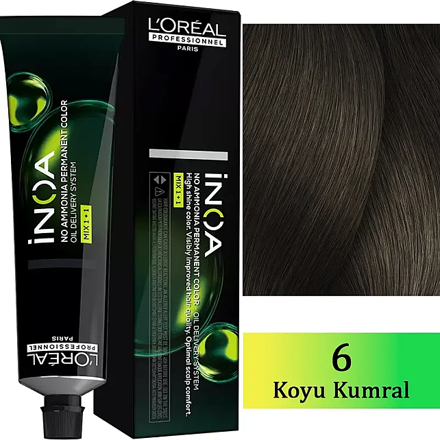 Loreal Inoa Amonyaksız Saç Boyası 6 60 gLoreal