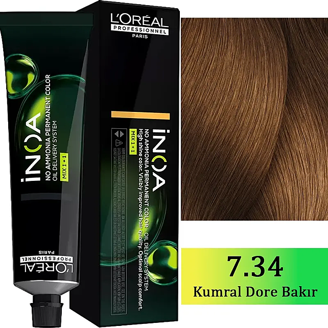 Loreal Inoa Amonyaksız Saç Boyası 7.34 60 gLoreal