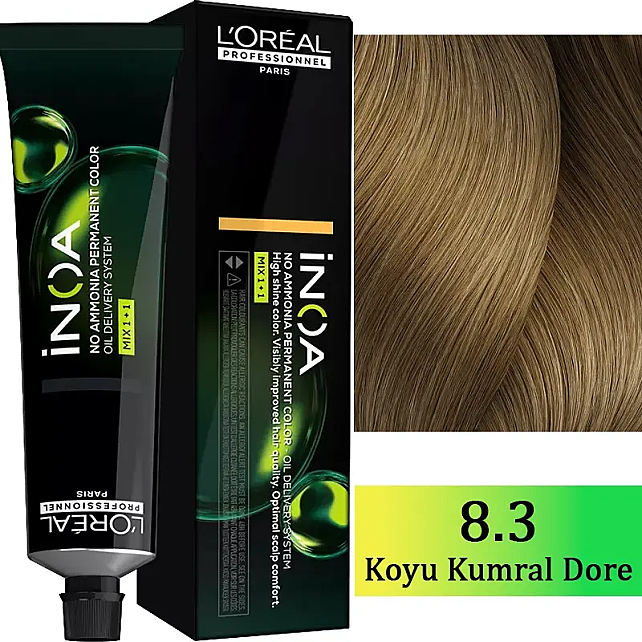 Loreal Inoa Amonyaksız Saç Boyası 8.3 Funda 60 gLoreal