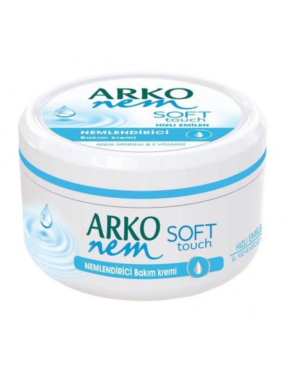 Arko Nem Aqua Mineral Ve E Vitamini Nemlendirici Bakım Kremi 300 Ml
