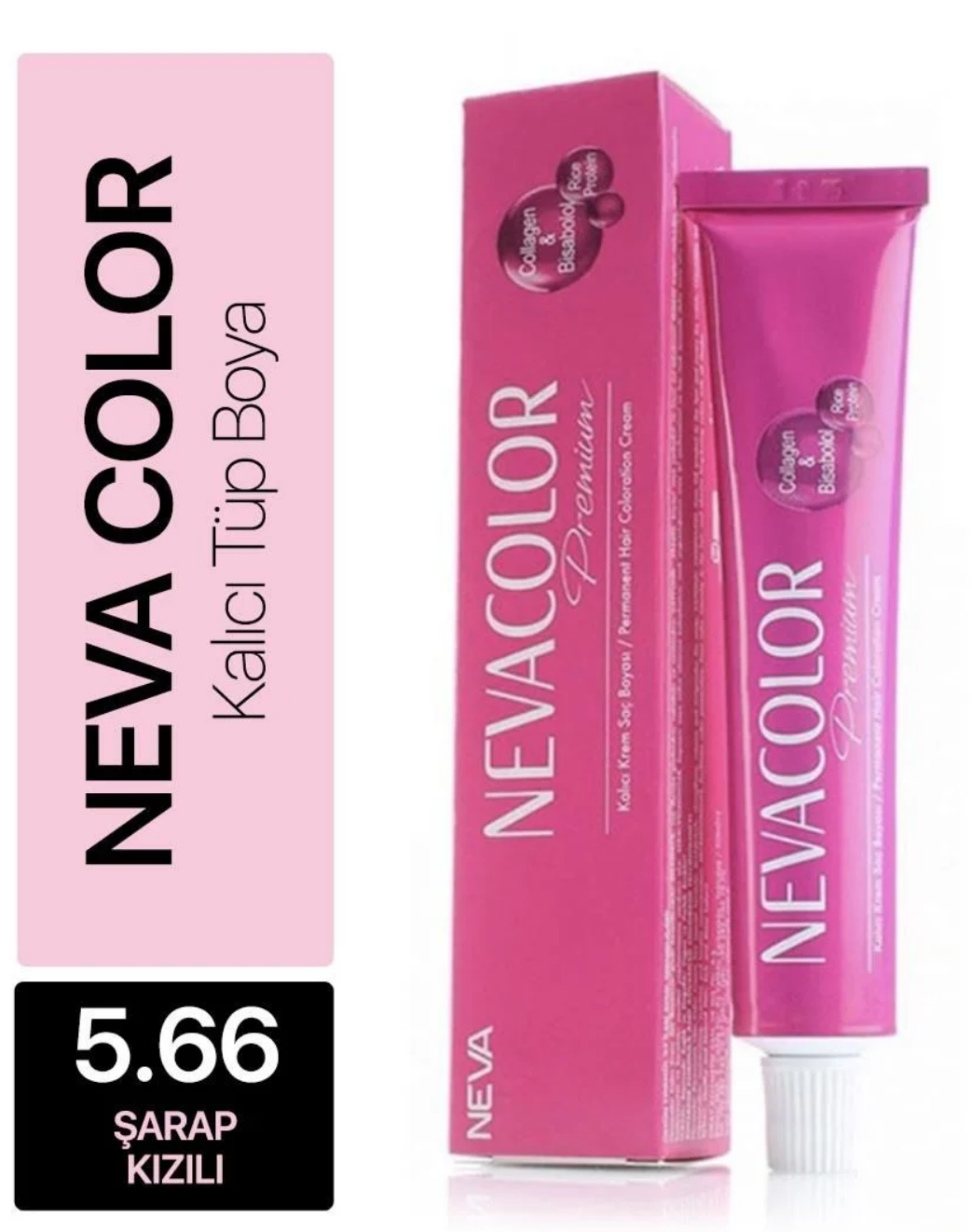 Nevacolor Saç Boyası 5.66 Şarap KızılıNeva