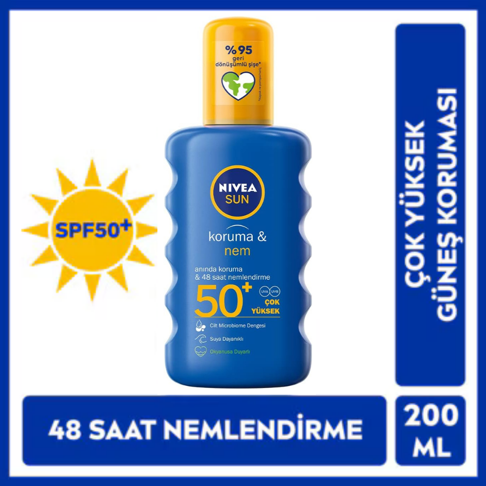 Nivea Sun Koruma & Nem Spf 50 200 MlNivea