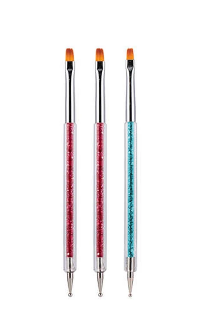 Ocean Tırnak Desen Fırçası + Dot Kalemi 3lü 2194Ocean