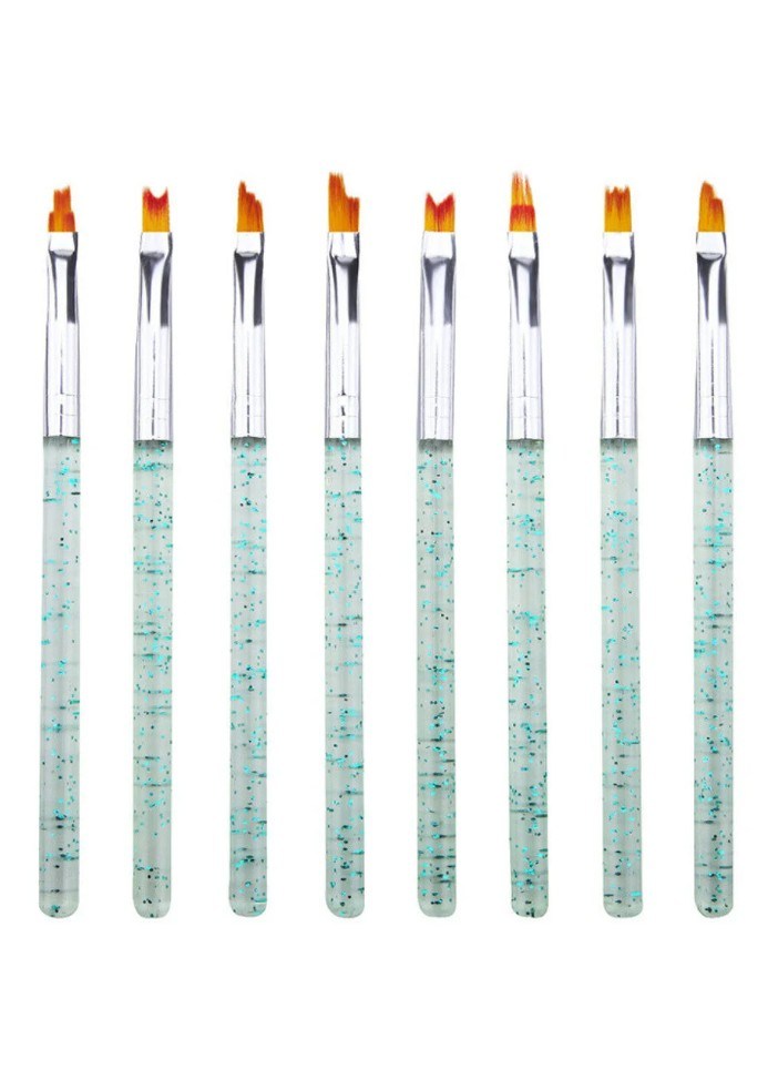 Ocean Tırnak Fırçası Desen Fırça 8li 2396Ocean