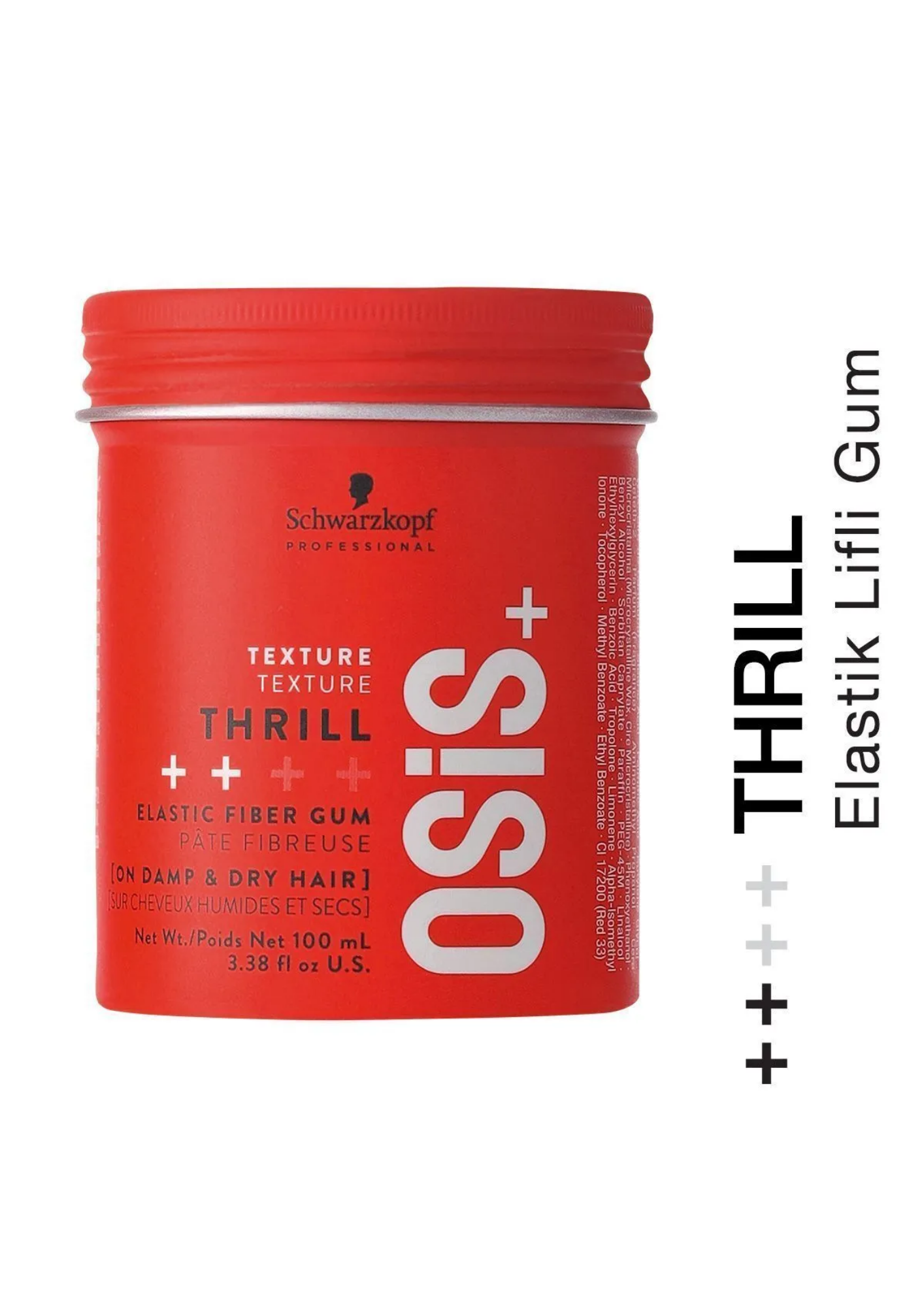 Osis Thrill Elastik Lifli Gum Şekillendirici Orta Tutuş 100 MlOsis