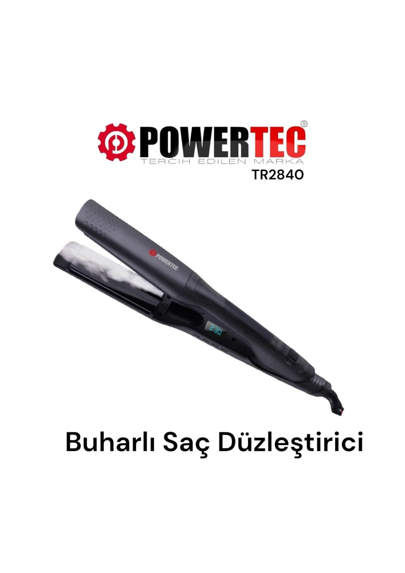 Powertec 2840 Buharlı Saç DüzleştiriciPowertec