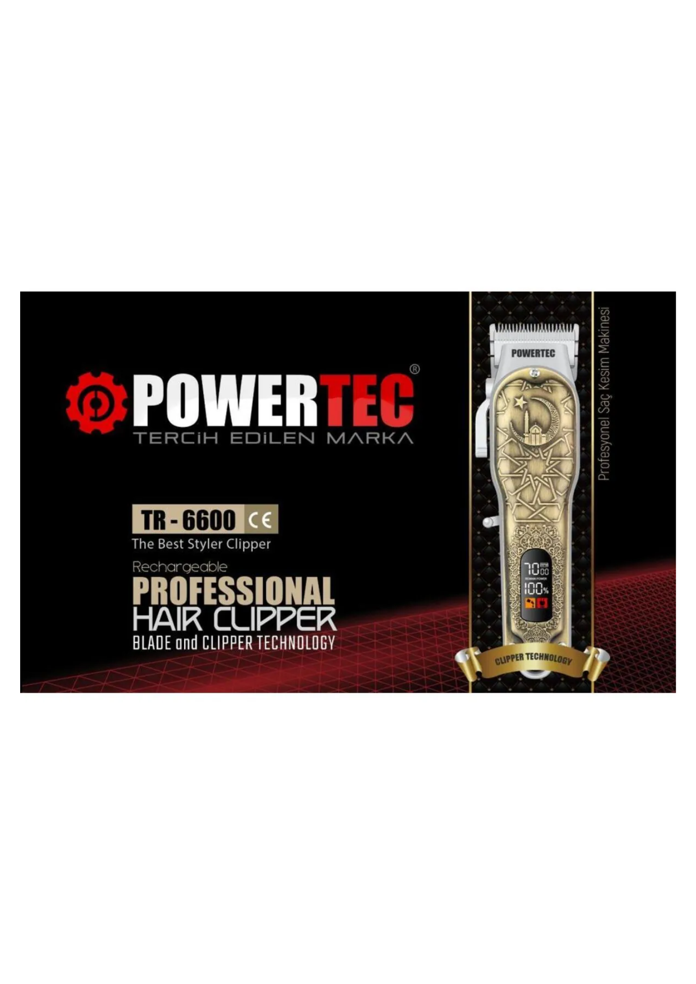 Powertec 6600 Tıraş MakinesiPowertec