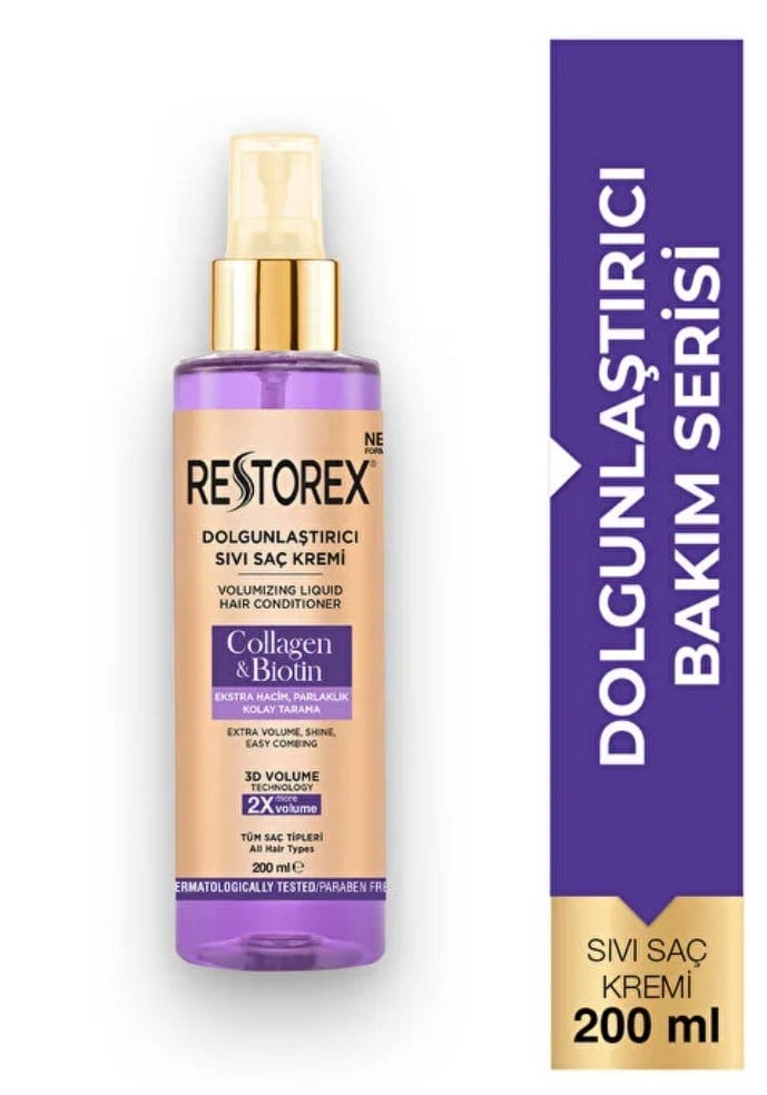 Restorex Sıvı Saç Kremi Collagen & Biotin 200 MlRESTOREX