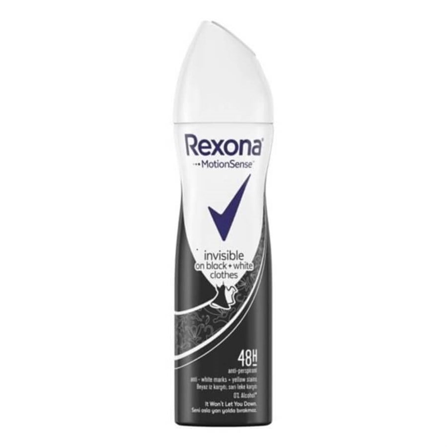 Rexona İnvisible Black White Deodorant Kadın 150 MlRexona