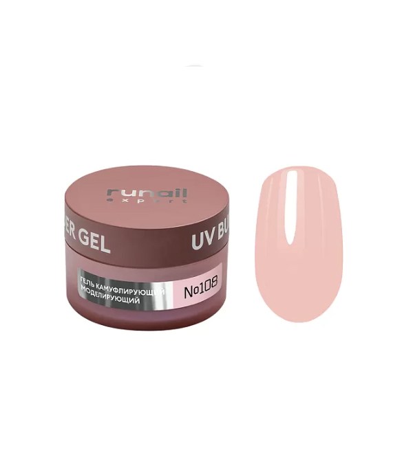 Runail Expert Builder Gel No: 108 50 Gr - Protez Tırnak JeliRunail