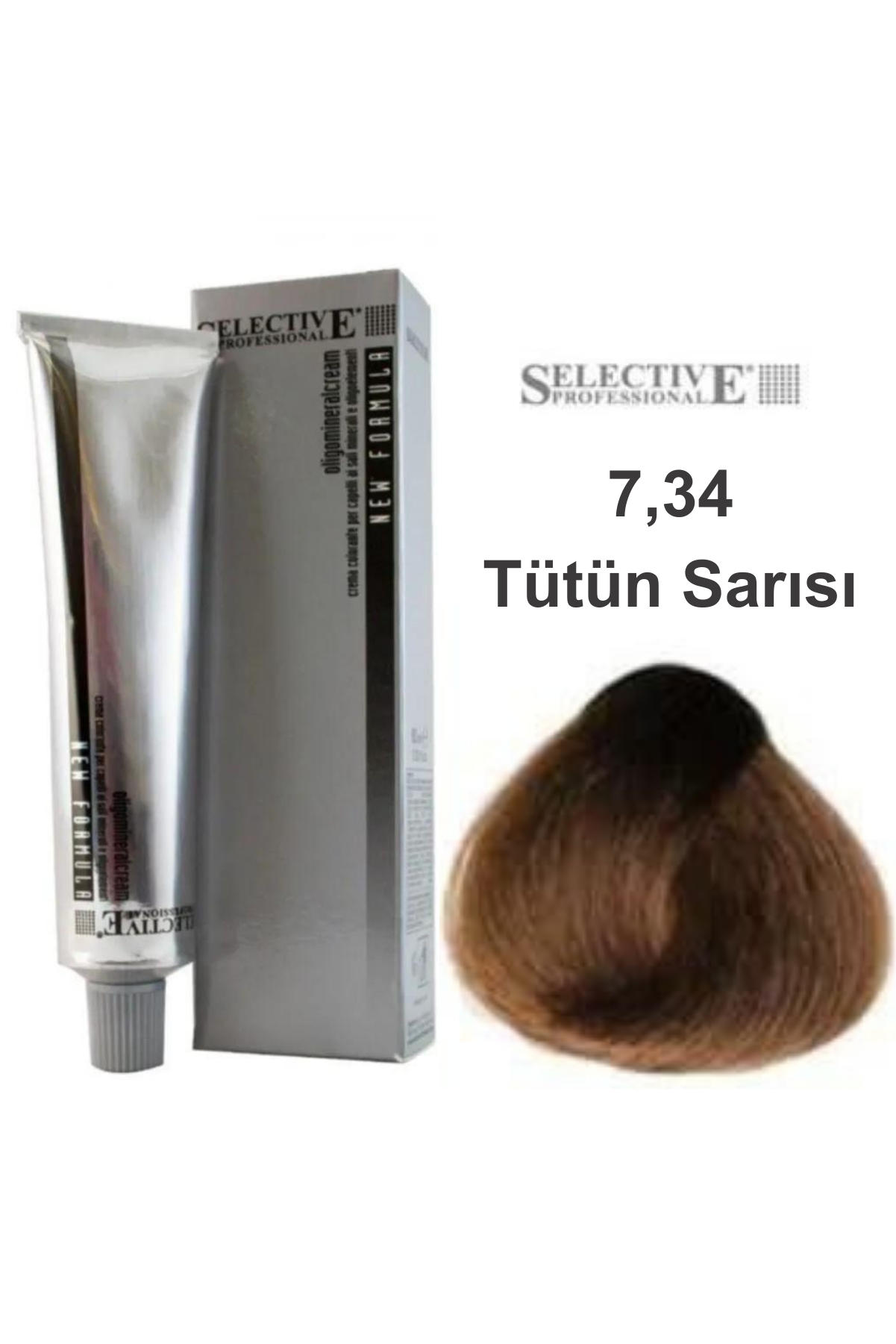 Selective Saç Boyası 7.34 Tütün Sarısı 60 MlSelective