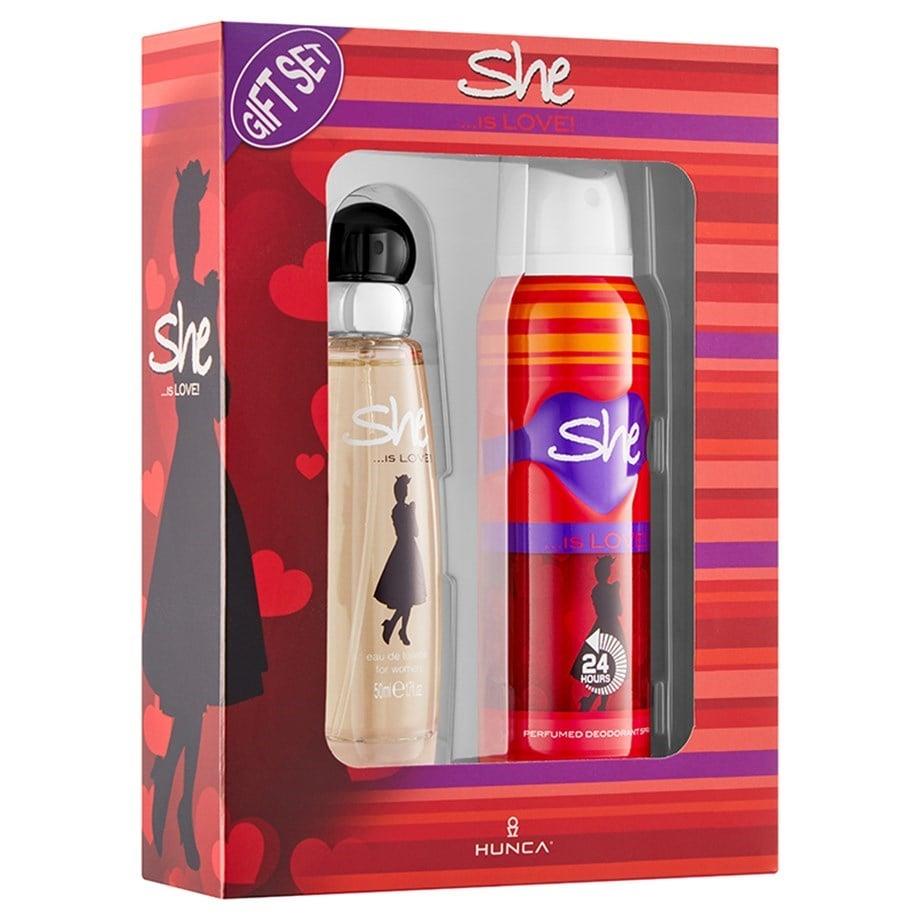 She Love Edt. Parfüm + Deodorant SetShe