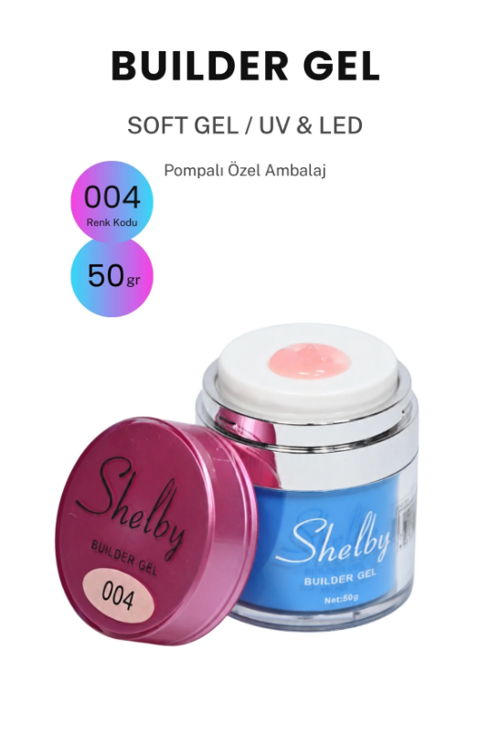 Shelby Builder Jel No: 04 50 Gr - Pompalı ŞişeShelby
