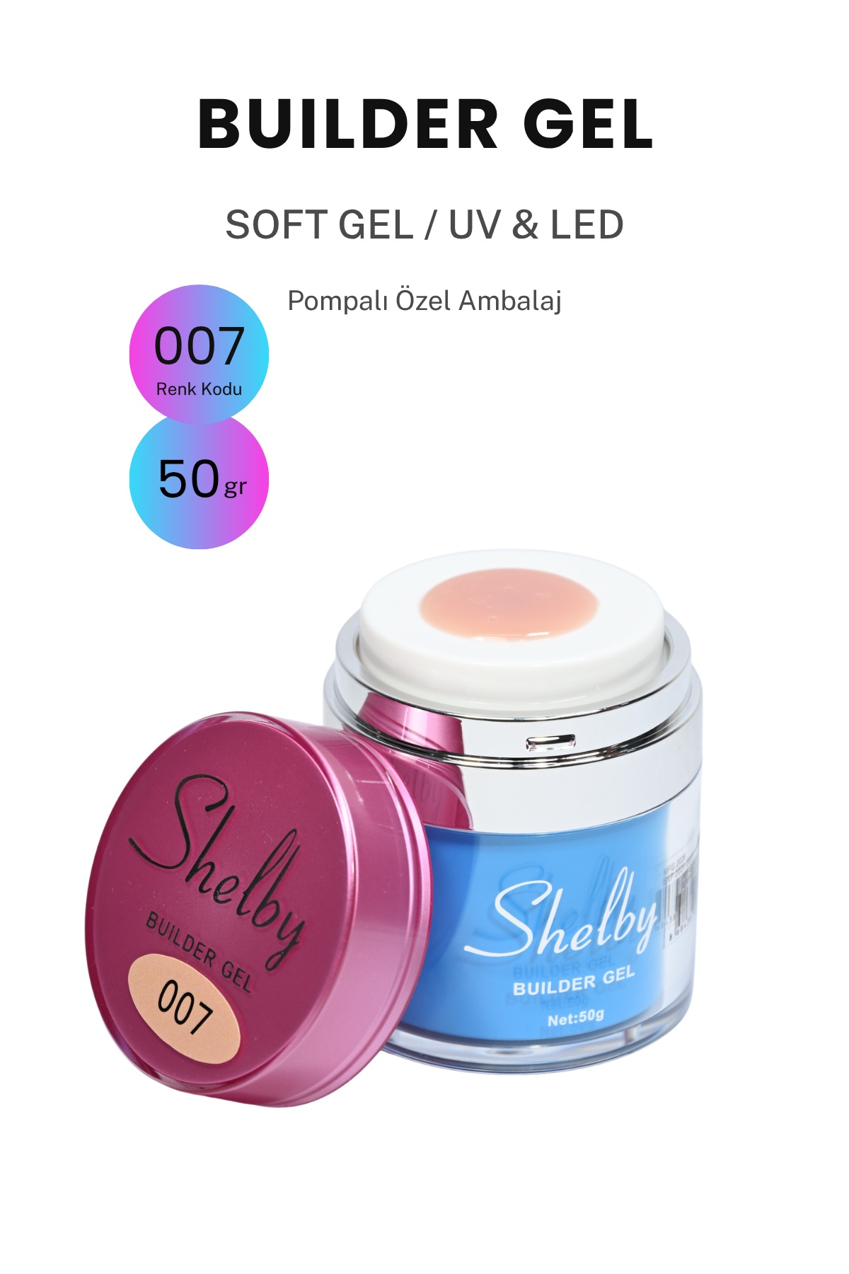 Shelby Builder Jel No: 07 50 Gr - Pompalı ŞişeShelby