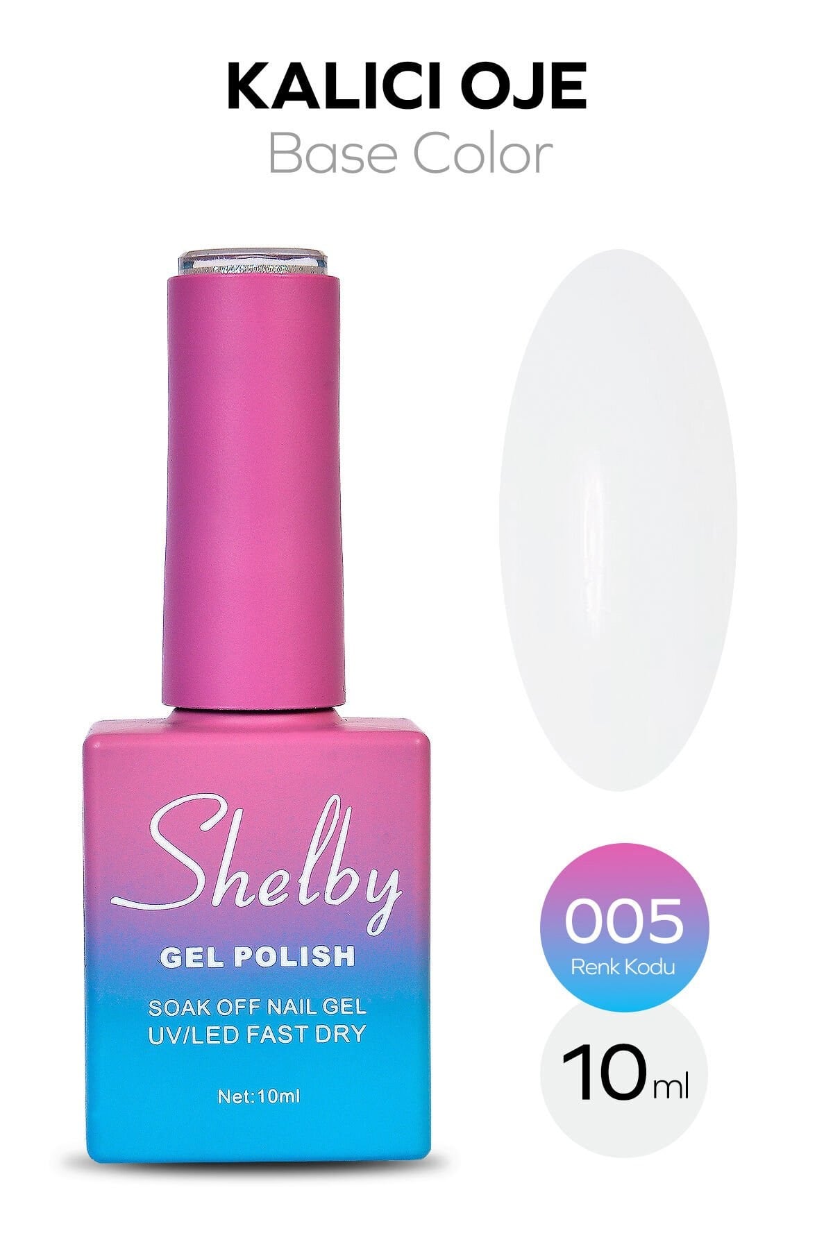 Shelby Kalıcı Oje No: 005 10 Ml - Klasik SeriShelby