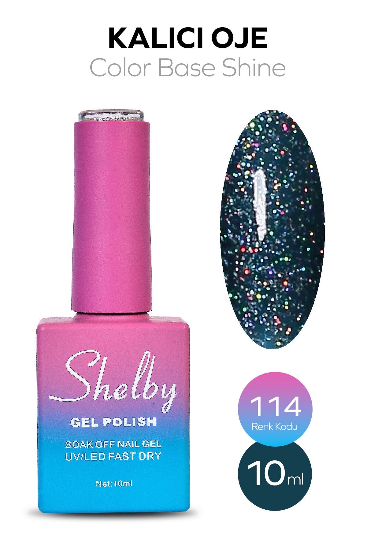 Shelby Kalıcı Oje No: 114 10 Ml - Klasik SeriShelby