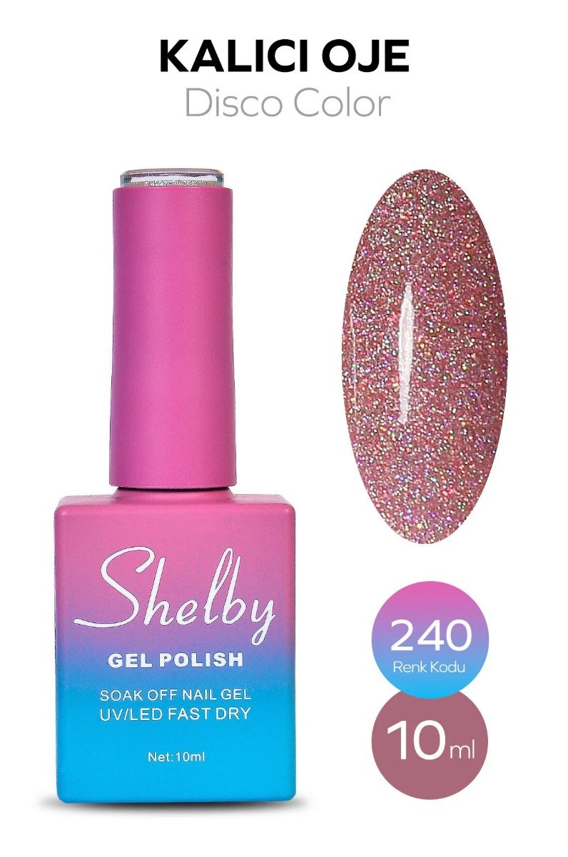 Shelby Kalıcı Oje No: 240 10 Ml - DiskoShelby