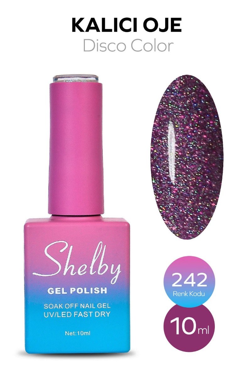 Shelby Kalıcı Oje No: 242 10 Ml - DiskoShelby