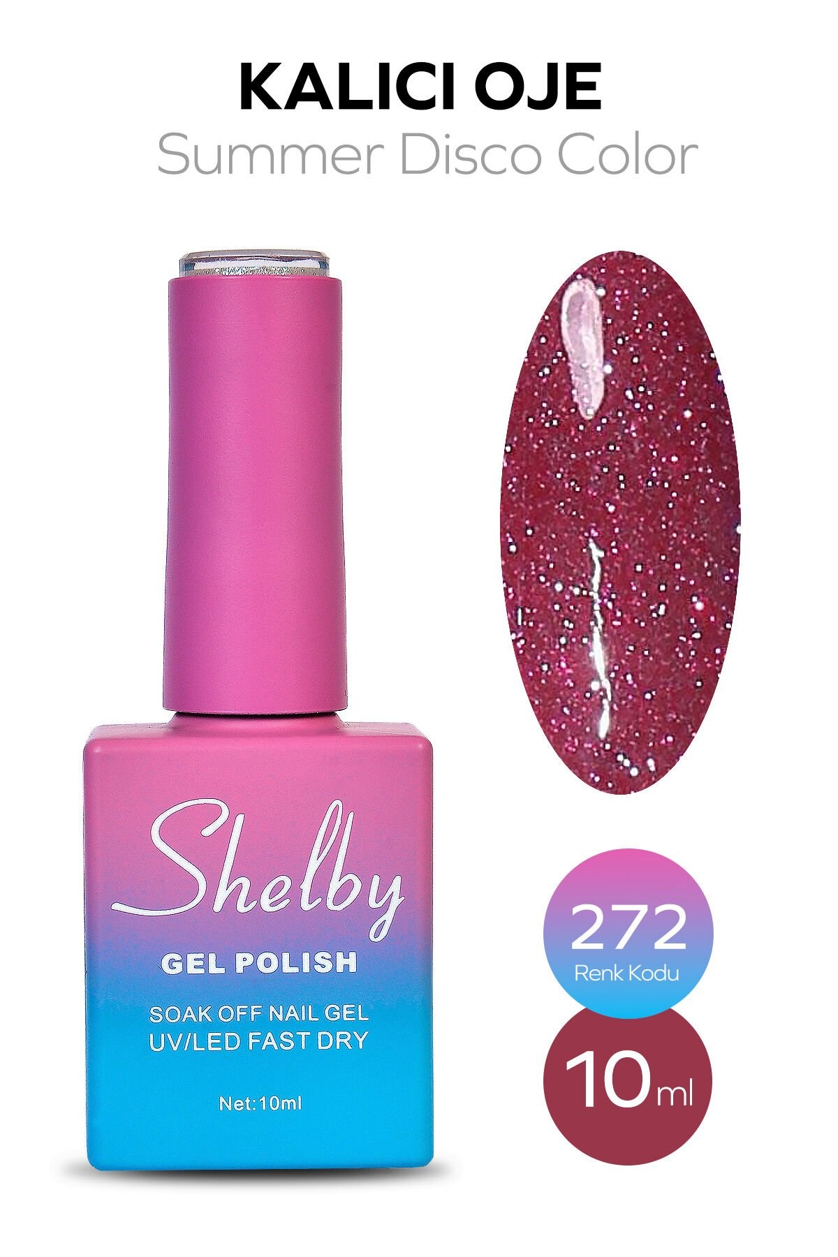 Shelby Kalıcı Oje No: 272 10 Ml - DiskoShelby