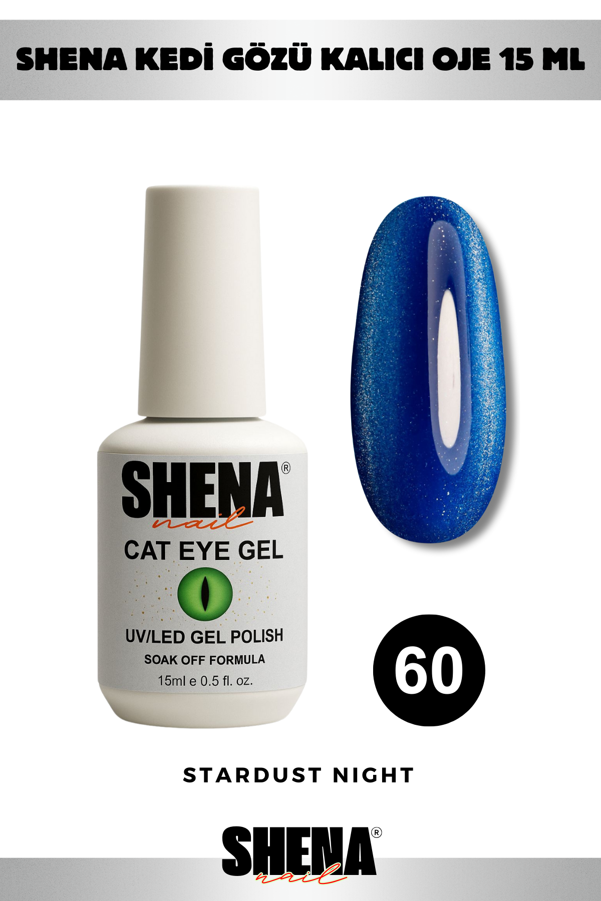 Shena Kalıcı Oje Gel Polish 15 Ml 060Shena