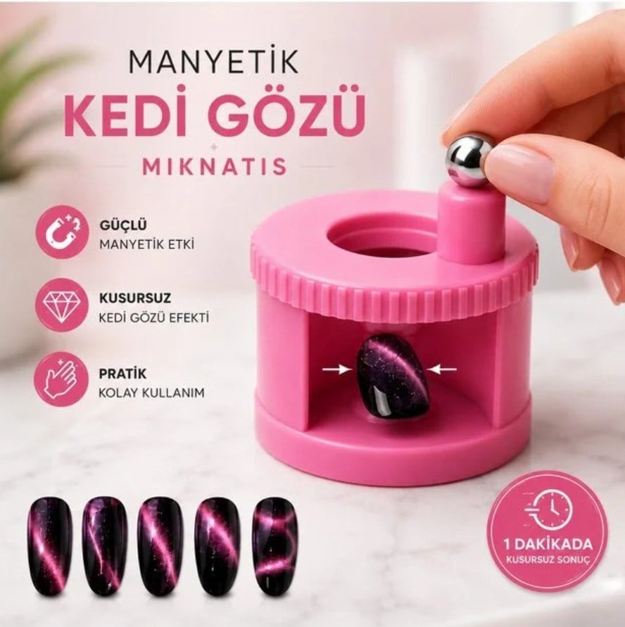 Shena Mıknatıs 360 Dönebilen Kedi Gözü 2404Shena