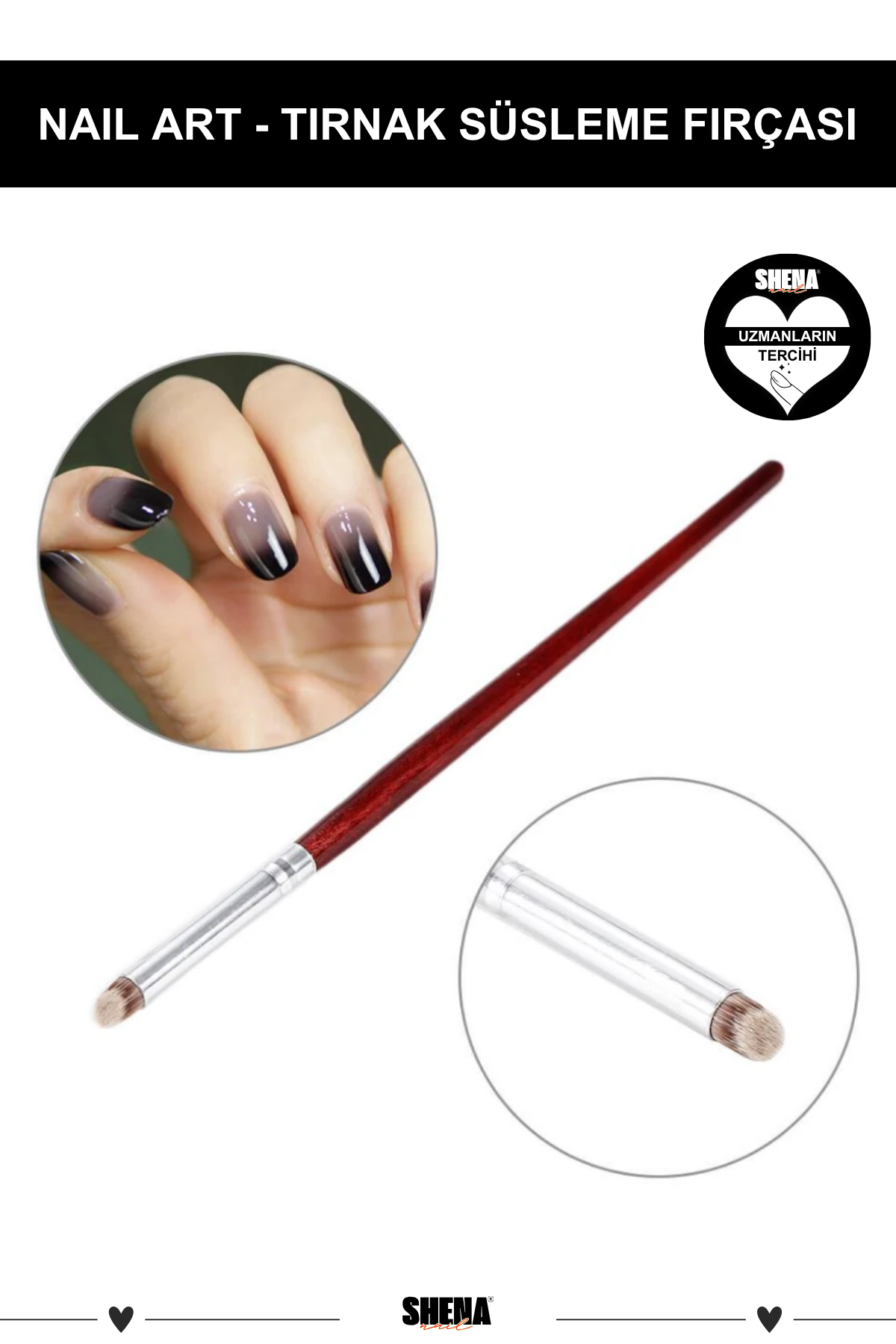 Shena Nail Tırnak Fırçası 117Shena