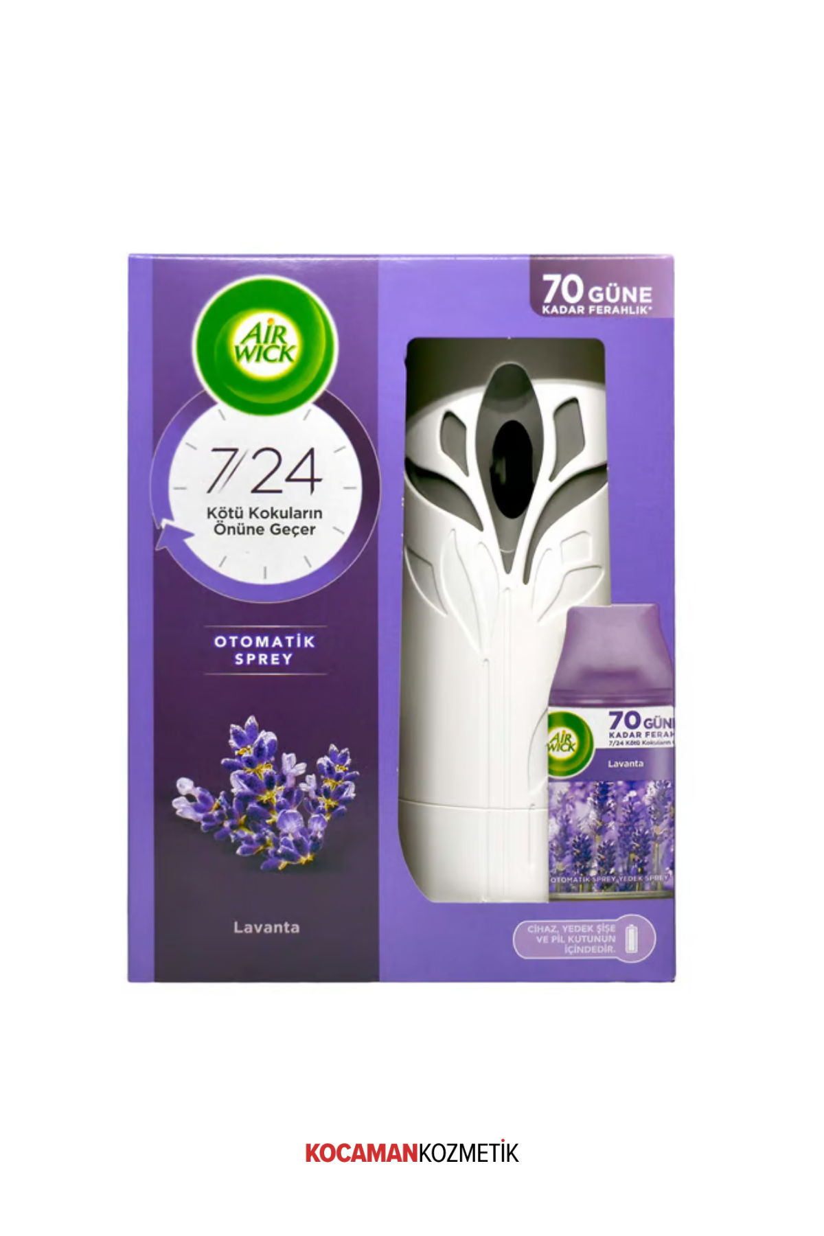 Air Wick Oda Kokusu Makine + Yedek LavantaAir Wick