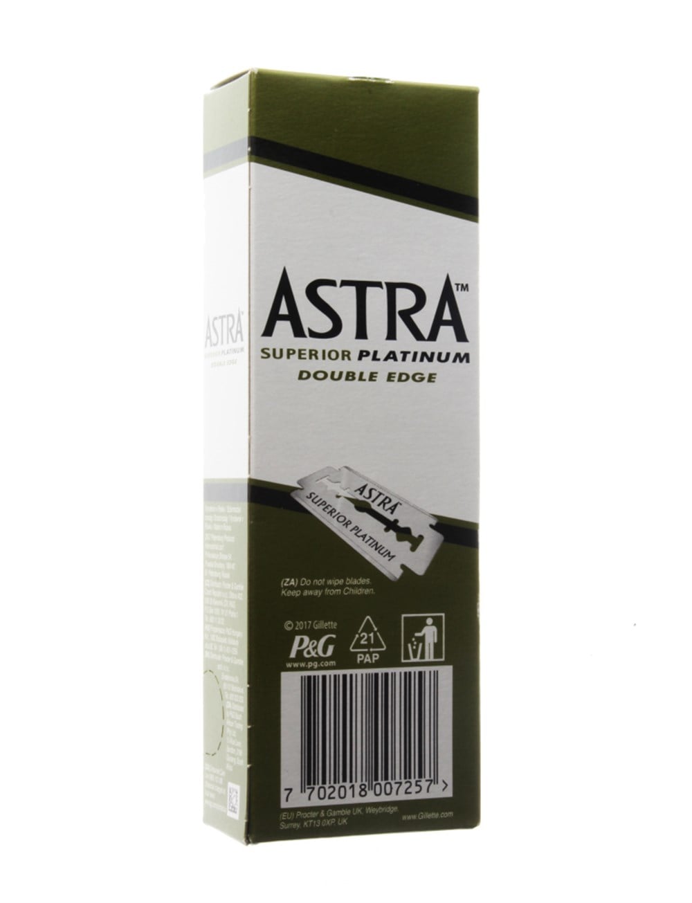 Astra Platinum Çift Taraflı Jilet 5x20 Adet