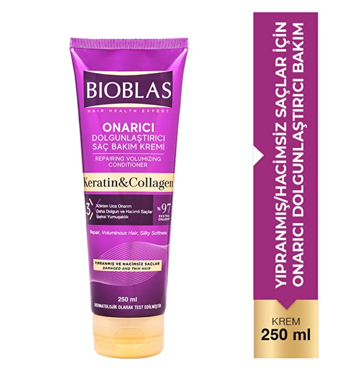 Bioblas Saç Kremi Tüp Keratin & Collagen 250 MlBioblas