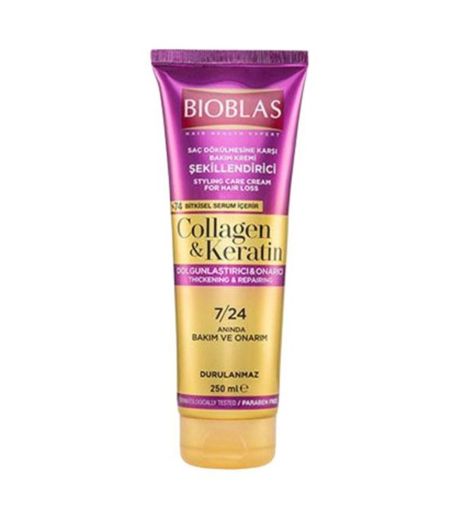Bioblas Saç Şekillendirici Tüp Keratin & Collagen 250 MlBioblas