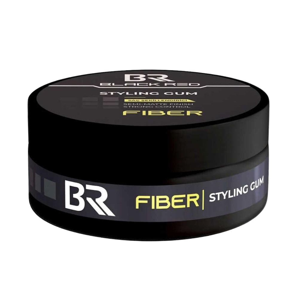 Black & Red Wax Styling Gum Fiber 120 MlBlack & Red