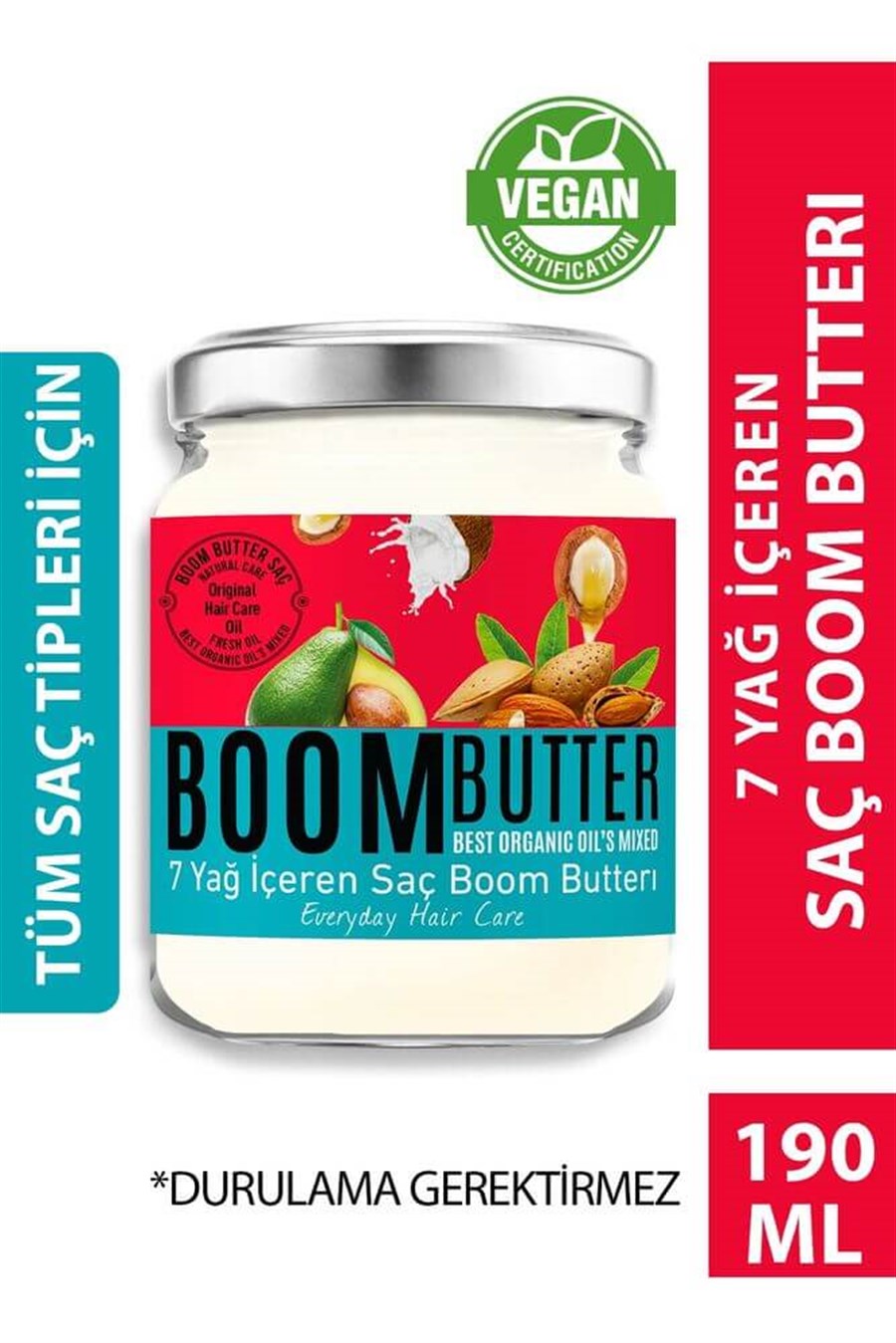 Boom Butter Saç Bakım Yağı 190 MlBoomButter