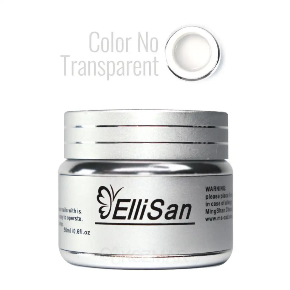 Ellisan Protez Tırnak Jeli No: Transparent Şeffaf 56 GrEllisan