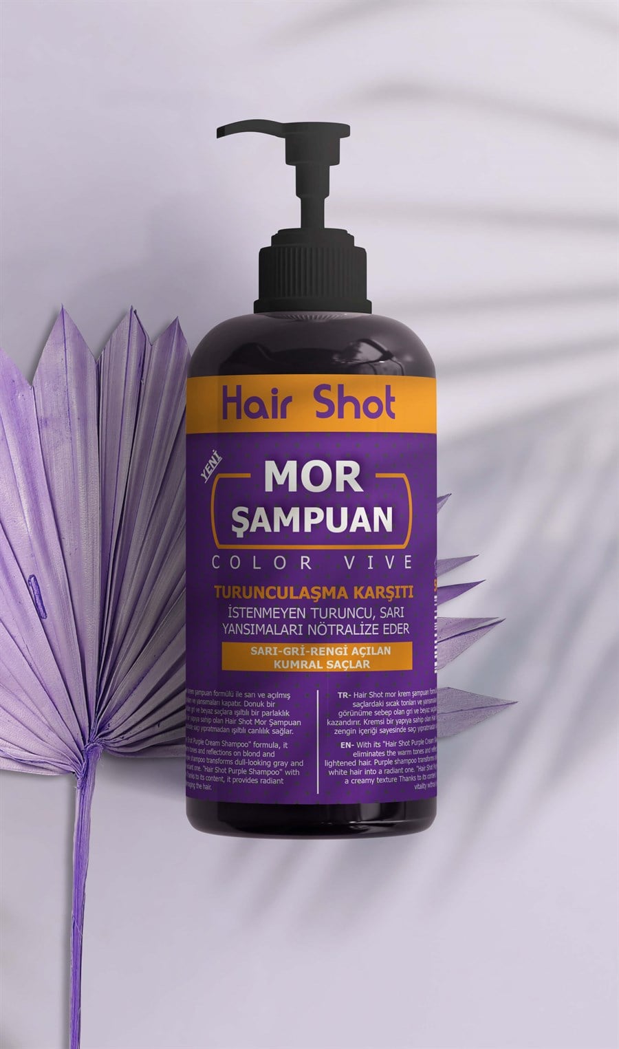 Hair Shot Silver Mor Şampuan 500 MlHair Shot