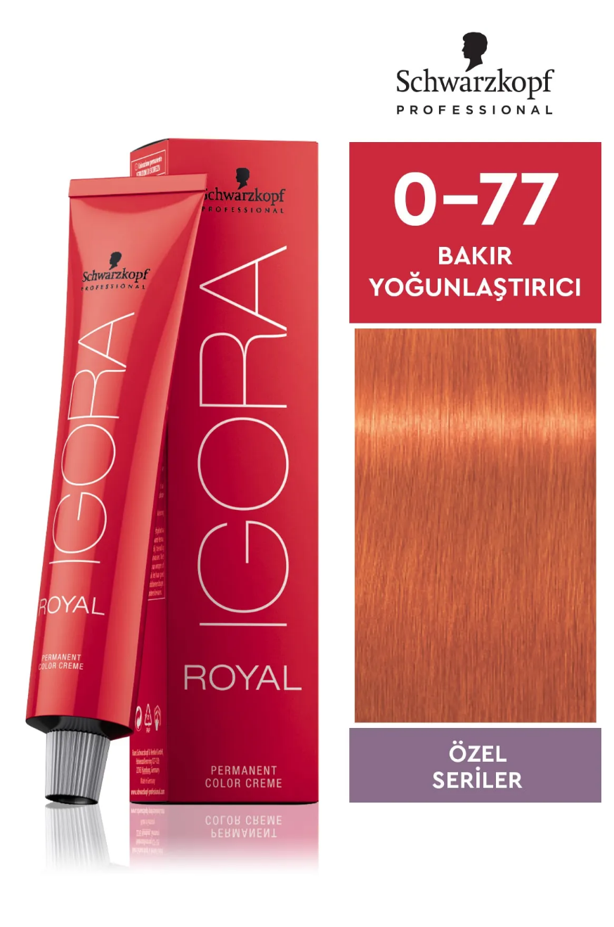 İgora Royal Saç Boyası 0.77 60 Mlİgora