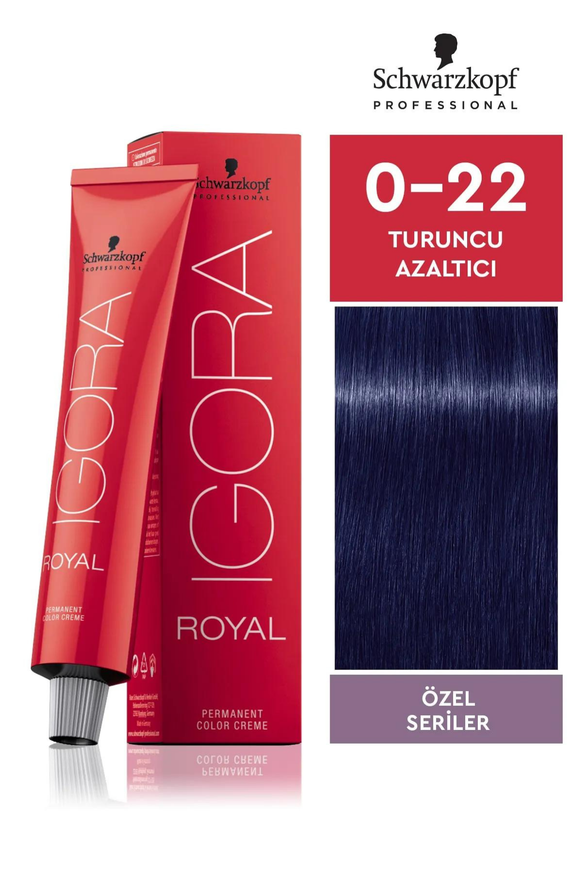 İgora Royal Saç Boyası 0.22 Turuncu Azaltıcı 60 Mlİgora