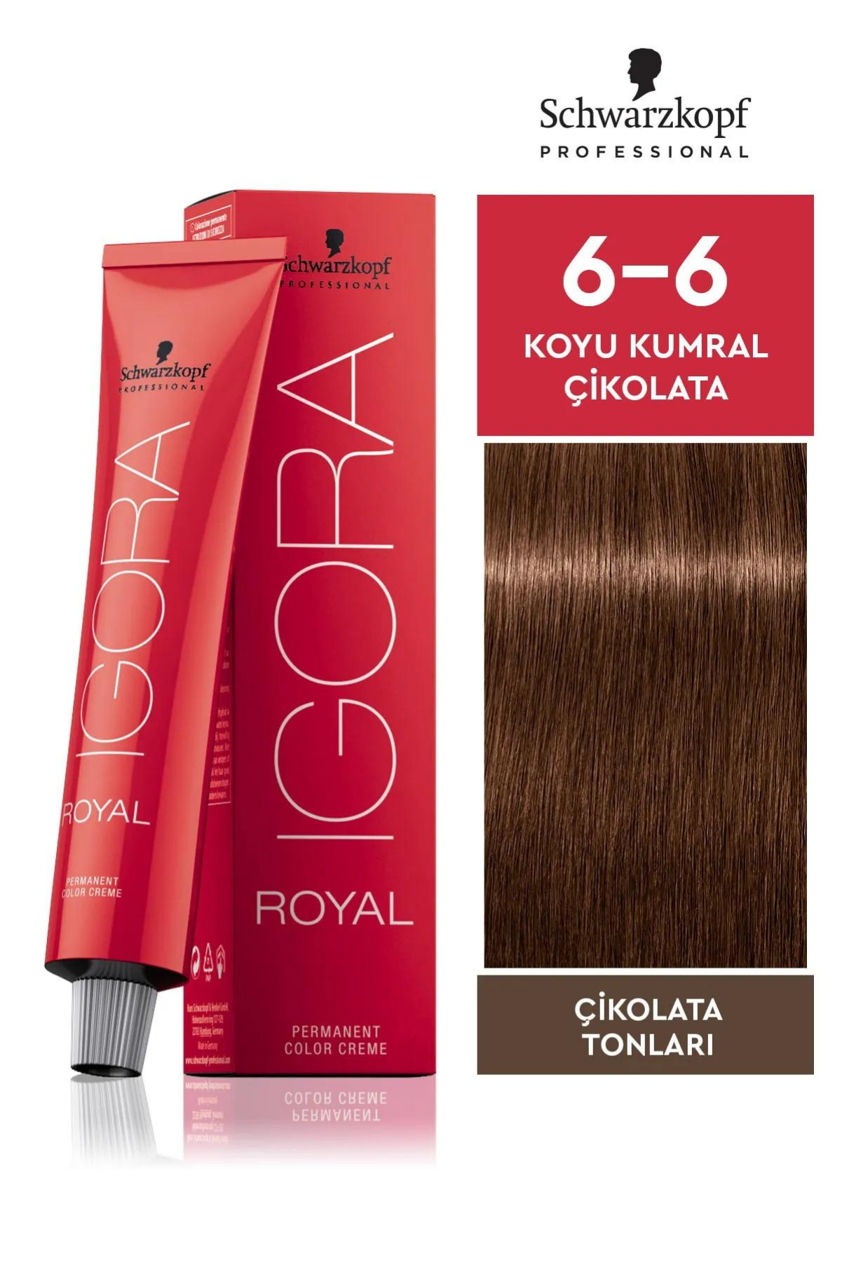 İgora Royal Saç Boyası 6.6İgora